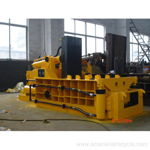 Hot-sale Forward-out Waste Metal Baler for Aluminum Cans
